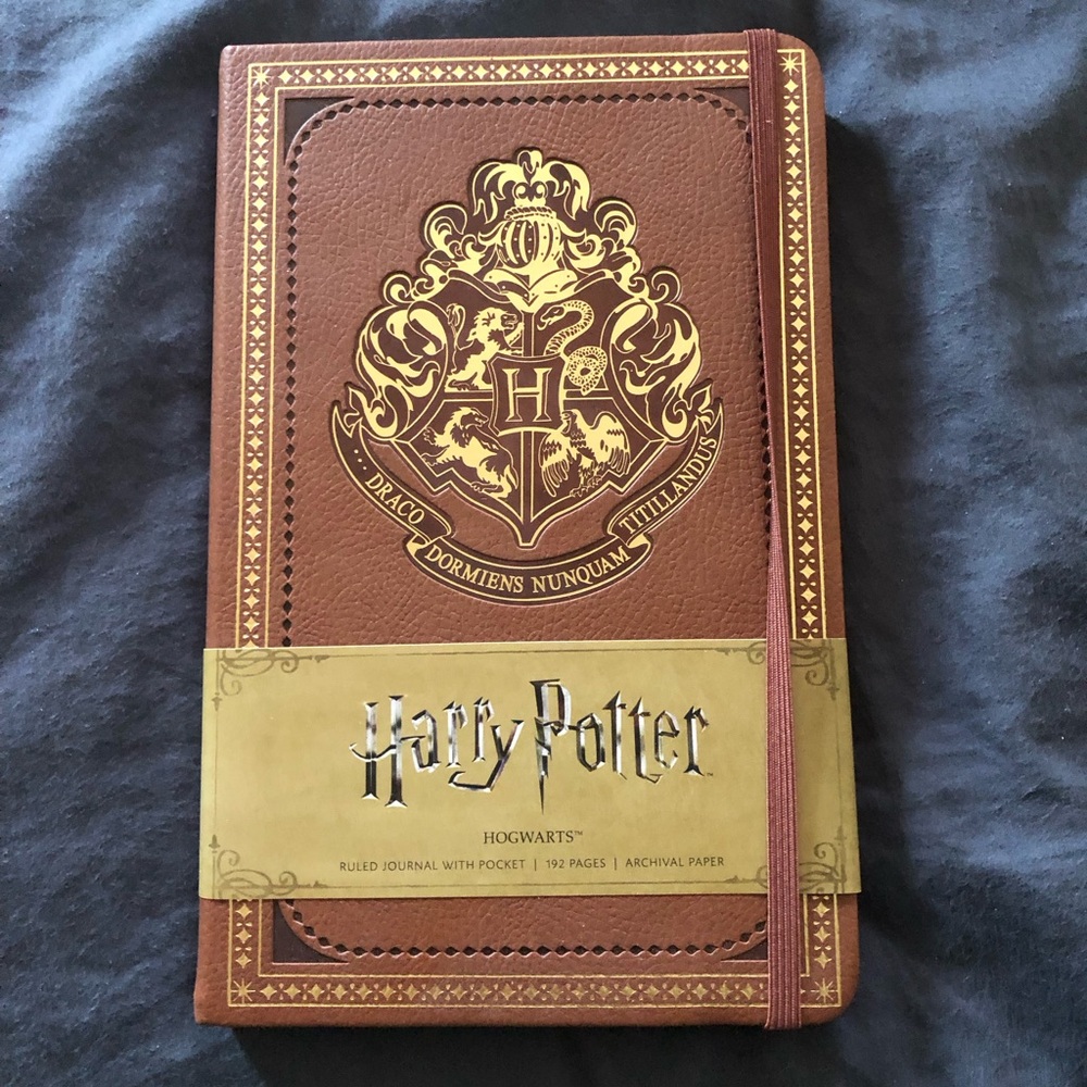 Harry Potter Hogwarts Journal (leather bound)